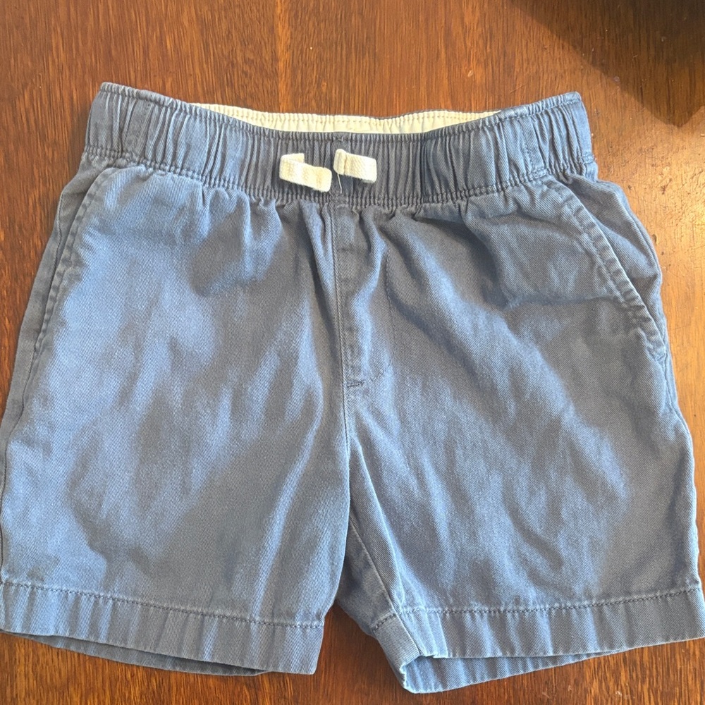 Crewcut Boy Blue Elastic Waist Shorts